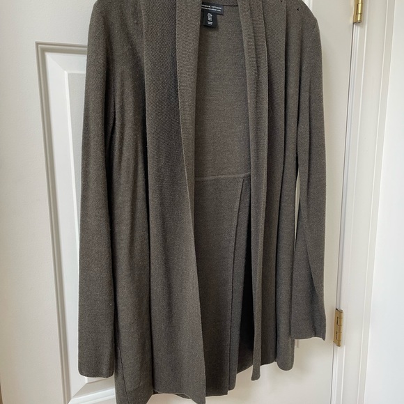 Adrienne Vittadini Merino Wool Cardigan Sweater Size Small - Picture 2 of 12